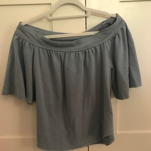 Off the shoulder top, summer